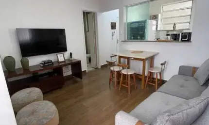 Apartamento com 1 quarto, Boqueirão, Santos - R$ 410 mil, Cod: 3002300