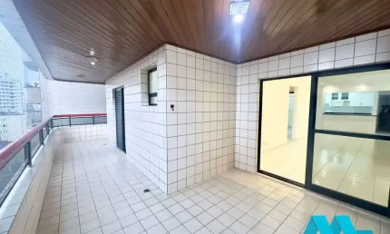 Apartamento 3 quartos, 2 suítes, 2 vagas na tupi em praia grande
