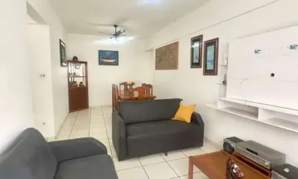 Apartamento com 2 quartos, no Campo da Aviação em Praia Grande