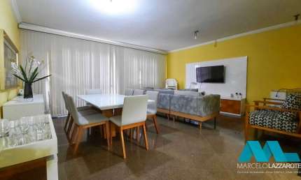 Cobertura vista mar com 3 quartos, 2 vagas, na Guilhermina em Praia Grande
