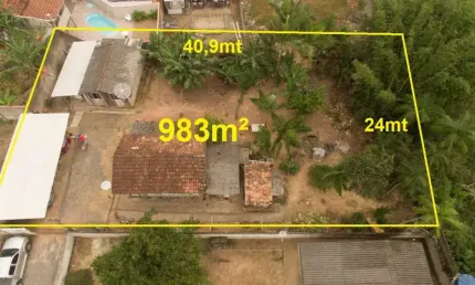 Terreno à venda, 980 m² por R$ 780.000,00 - Espinheiros - Itajaí/SC