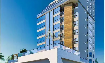 Apartamento com 3 suítes frente Mar -  à venda, 169 m² por R$ 2.622.445 - Gravatá - Navegantes/SC