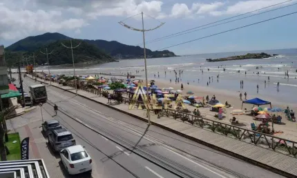 Apartamento frente mar - com 3 dormitórios à venda, 127 m² por R$ 1.500.000 - Gravatá - Navegantes/SC