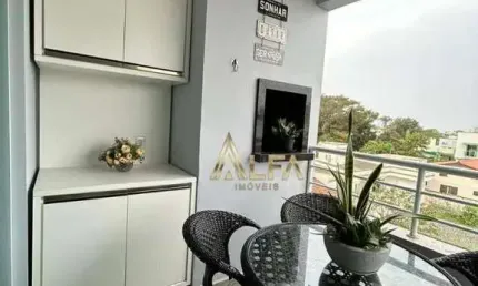Apartamento com 1 SUÍTE + 1 DORMITÓRIO à venda, 86 m² por R$ 550.000 - Centro - Navegantes/SC