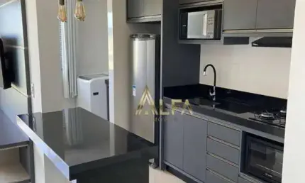 Apartamento mobiliado  com 2 dormitórios sendo 1 suíte à venda, 70 m² por R$ 590.000 - Gravatá - Navegantes/SC