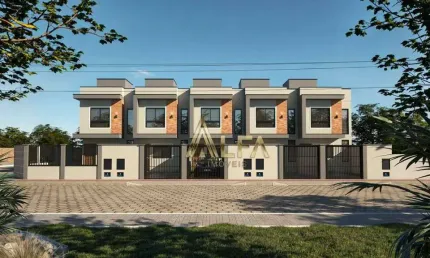 Sobrado com 2 suítes  à venda, 76 m² por r$ 550.000 - gravatá - navegantes/sc