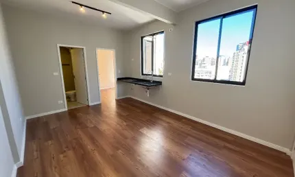 Lindo apartamento de 1 quarto no centro a 1 quadra da praça rui barbosa