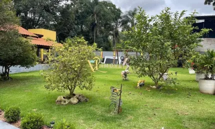 Chácara / sítio com 2 quartos à venda na rua va massafera, 225, jardim caiapia, cotia por r$ 750.000