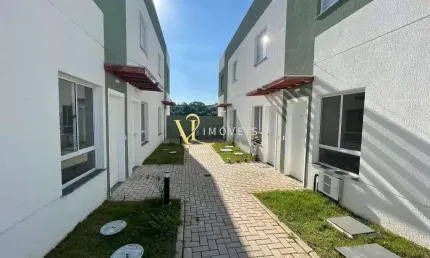 Casa em condomínio fechado com 2 quartos à venda na estada ribeirao das lages, 2180, parque santo afonso, vargem grande paulista por r$ 100.000