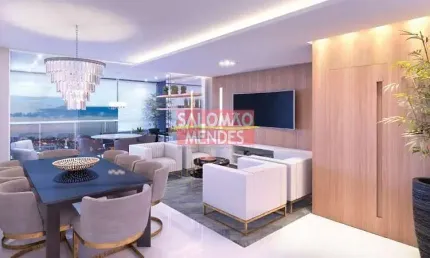 Apartamento à venda 4 quartos, 4 suites, 3 vagas, 200m², nazaré, belém - pa