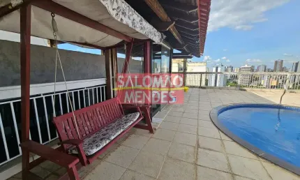 Cobertura à venda 5 quartos, 4 suites, 4 vagas, 623m², batista campos, belém - pa | leite lobato 17