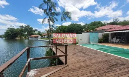 Casa no lago azul, beira de lago, pier, piscina, gourmet, levilândia, ananindeua, pa