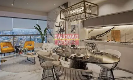 Vende apartamento, Suíte, sacada gourmet, 2 vagas - Batista Campos