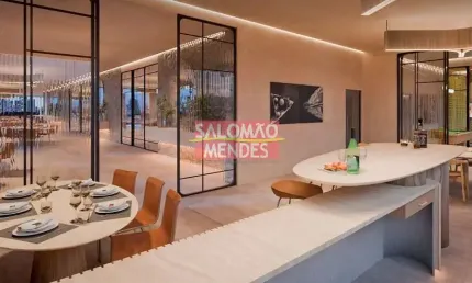 Espetacular apartamento com 136m², 3 suítes, sacada gourmet