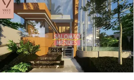 Apartamento  1 quarto,  sacada, área de lazer completa - Batista Campos