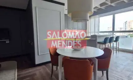 Maravilhoso apartamento de 106m², varanda gourmet, área de lazer completa.