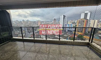 Apartamento um por andar, 264m2 no umarizal, alto, nascente, 3 vagas