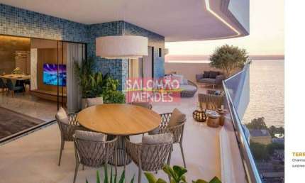 Apartamento luxuoso, frente Baia no Umarizal - Lançamento