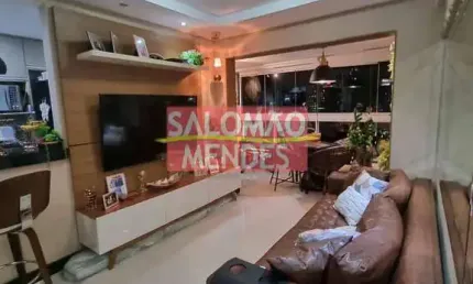 Sensacional com 2 suítes, andar alto, área de lazer completa - Marco