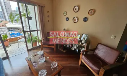 Lindo apartamento junto a Praça Batista Campos, 3 qjuartos, suíte e piscina