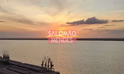 Apartamento com mezanino para locação frente baia, luxo no umarizal