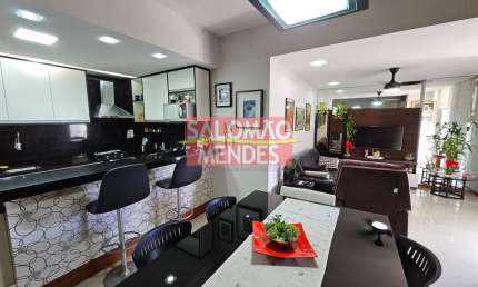 COP 30. Apartamento 02 suítes com serviços - Frente Praça Batista Campos.