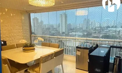 Apartamento para locação em são paulo, mooca, 3 dormitórios, 1 suíte, 2 vagas