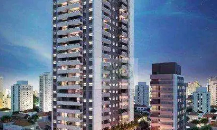 Apartamento para Venda em São Paulo, Brooklin Paulista, 2 dormitórios, 1 suíte, 4 banheiros, 1 vaga