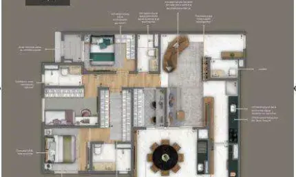 Apartamento para Venda em São Paulo, Mooca, 4 dormitórios, 3 suítes, 4 banheiros, 2 vagas