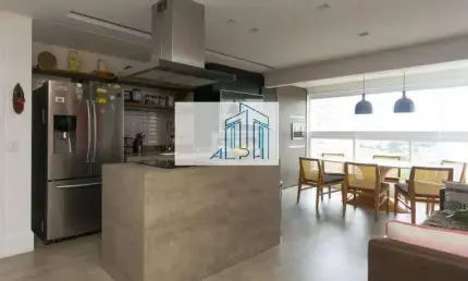 Apartamento para venda em são paulo, vila gumercindo, 2 dormitórios, 1 suíte, 2 banheiros, 1 vaga
