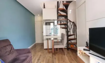 Apartamento Duplex para Venda em São Paulo, Vila Mariana, 1 dormitório, 1 suíte, 2 banheiros, 2 vagas