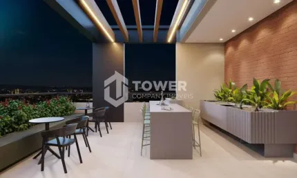 Flat com 1 quarto à venda na Avenida Noruega, 200, Tibery, Uberlândia