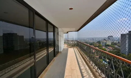 Apartamento alto padrao para locar no jardim marajoara em são paulo - sp