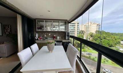 Alphaville 1 Excelente apartamento com 3 quartos suite varanda