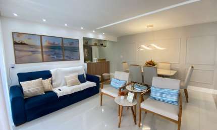 Apartamento em piata 3/4  revertido para 2/4 com suíte 1 vagas