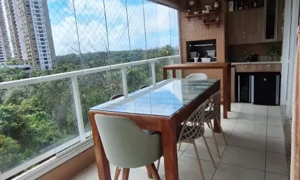 Apartamento com 3 quartos à venda na Rua Bicuíba, 149, Patamares, Salvador