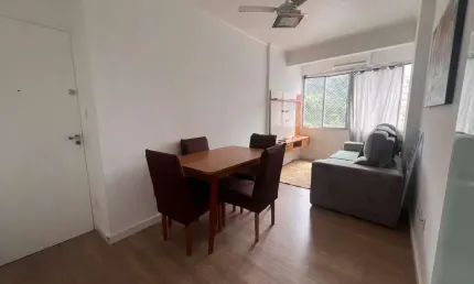 Apartamento à venda, 1 quarto, 1 vaga, itararé - são vicente/sp