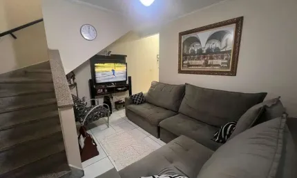 Casa com 2 quartos à venda na Rua Cásper Líbero, Cidade Naútica, São Vicente