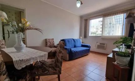 Apartamento à venda, 1 quarto, 1 vaga, boqueirão - santos/sp
