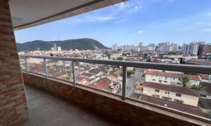 Apartamento à venda, 2 quartos, 1 suíte, 2 vagas, vila valença - são vicente/sp