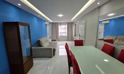 Apartamento à venda, 3 quartos, 1 vaga, itararé - são vicente/sp