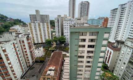 Apartamento à venda, 2 quartos, 1 vaga, José Menino - Santos/SP