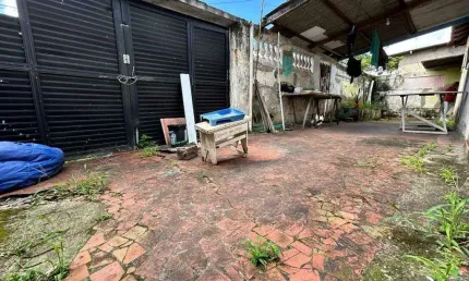 Terreno à venda na Rua Dona Olga Deon Coury Athie, Areia Branca, Santos