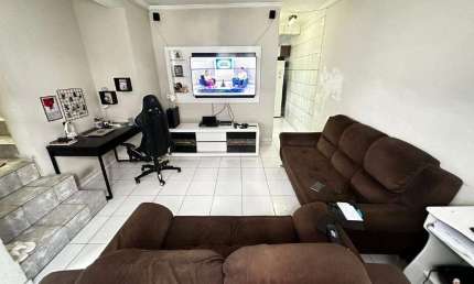 Casa com 3 quartos à venda na Rua Ricardo Pereira de Aguiar, Caneleira, Santos