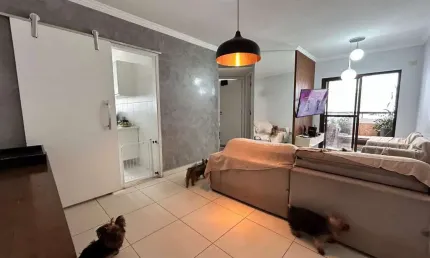 Apartamento à venda, 2 quartos, 1 suíte, 1 vaga, itararé - são vicente/sp