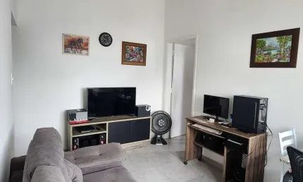 Apartamento à venda, 1 quarto, centro - são vicente/sp