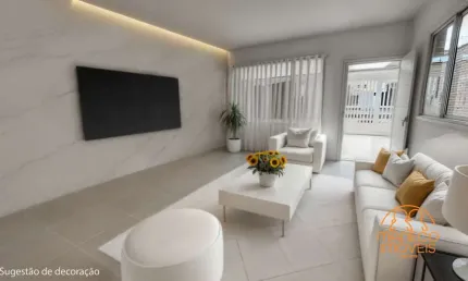 Sobrado à venda, 2 quartos, 1 suíte, 2 vagas, areia branca - santos/sp