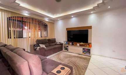 Casa à venda, 3 quartos, 1 suíte, 2 vagas, Areia Branca - Santos/SP
