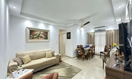 Apartamento à venda, 2 quartos, 1 vaga, Campo Grande - Santos/SP