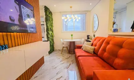 Apartamento à venda, 2 quartos, 1 vaga, Areia Branca - Santos/SP